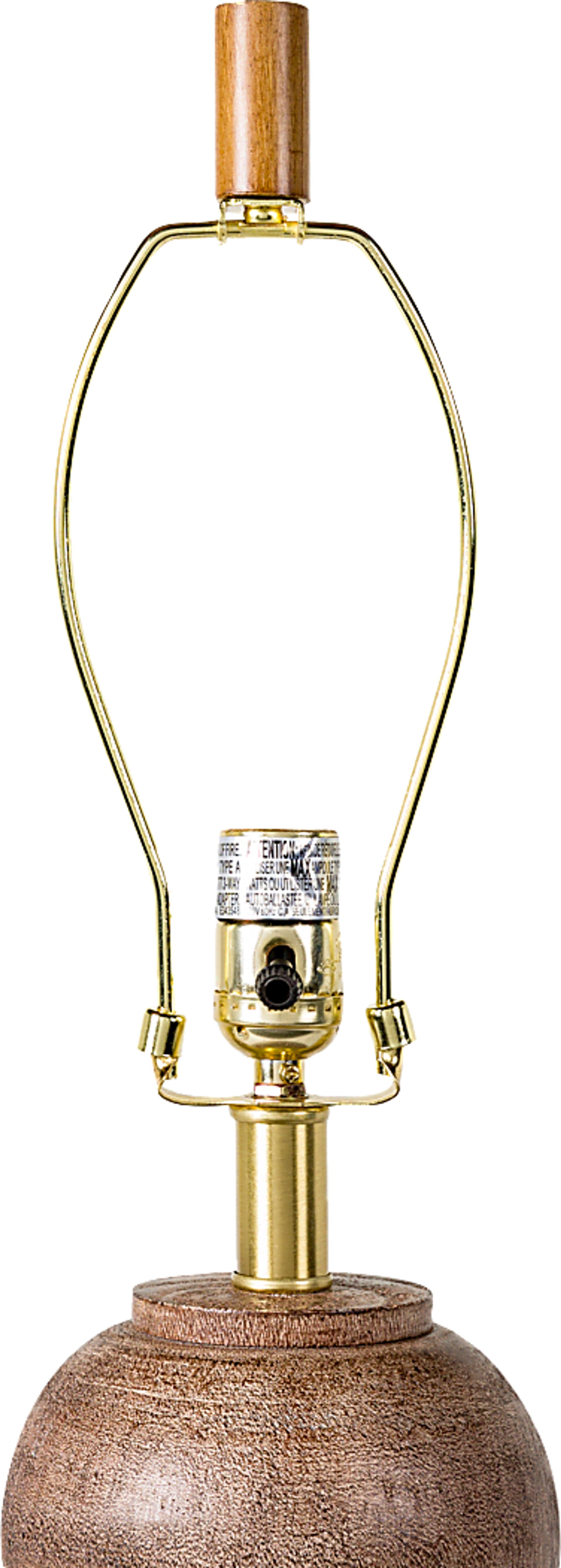 Franciscan Cove Brown Lamp - Image 3