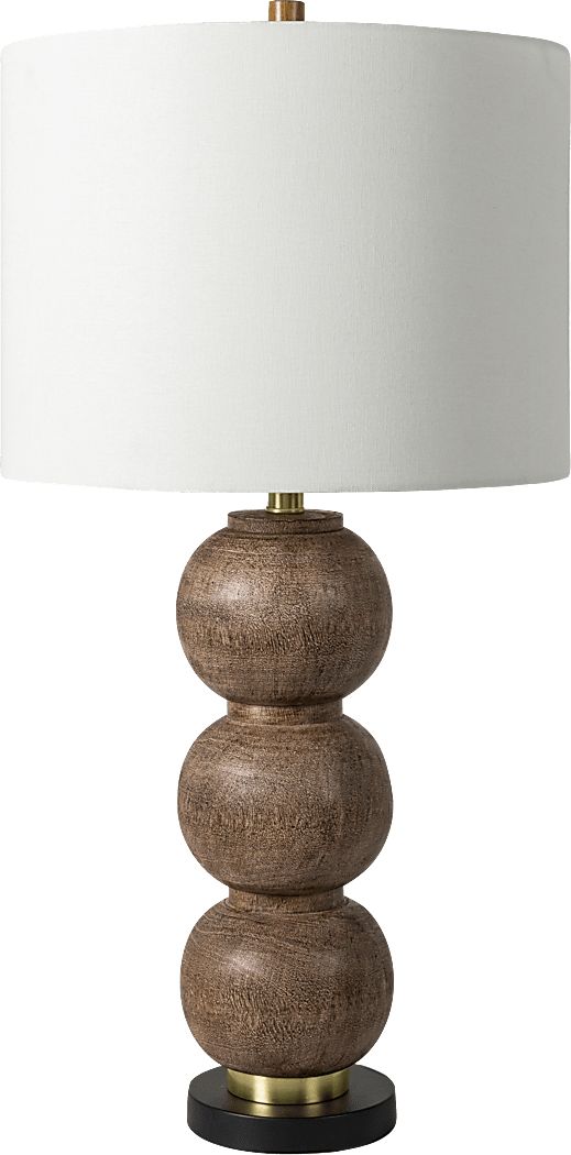 Franciscan Cove Brown Lamp