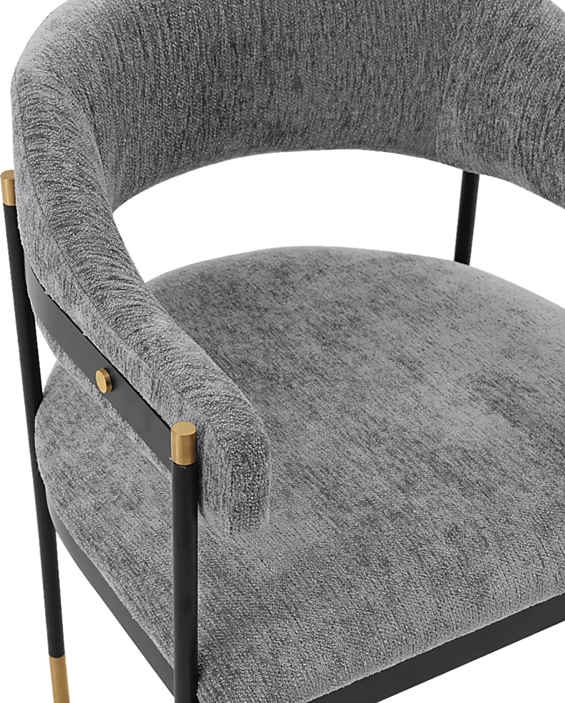 Franconia Gray Arm Chair - Image 3