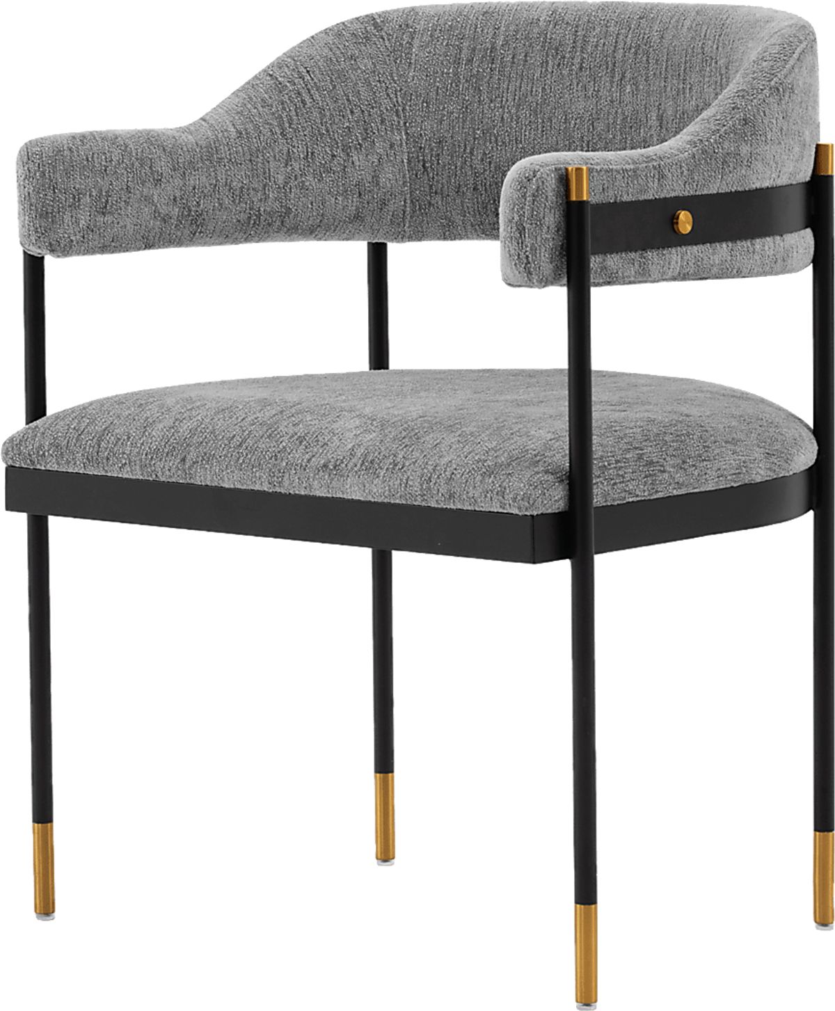 Franconia Gray Boucle Arm Chair | Rooms to Go