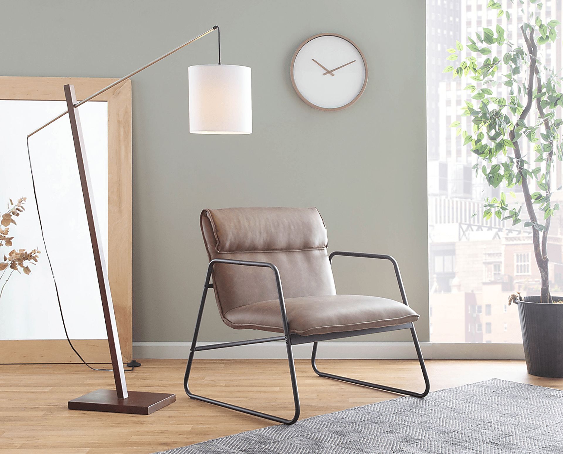 Francrest Espresso Accent Chair - Image 8