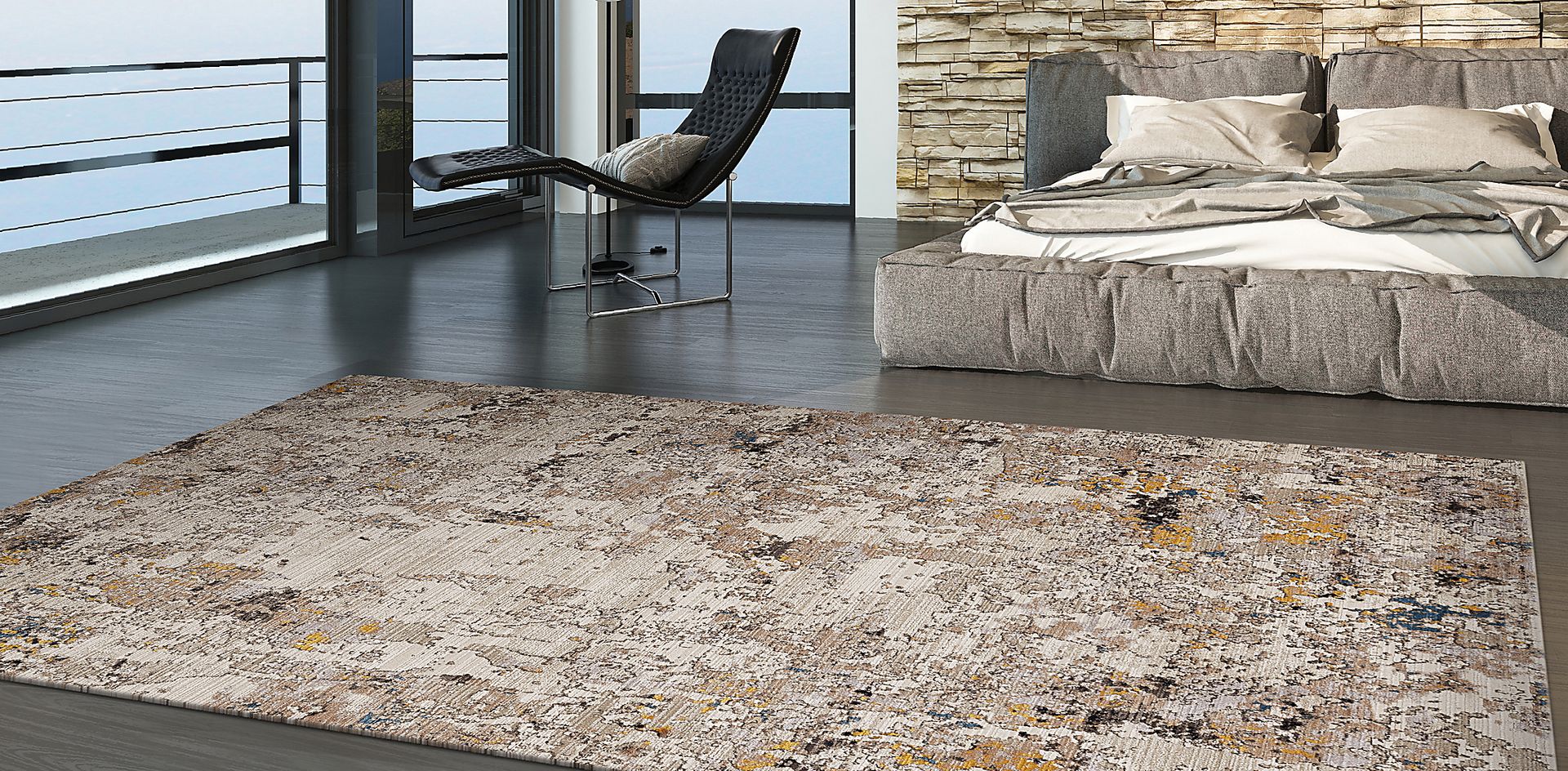 Frandon Gray 7'10 x 10'10 Rug - Image 2