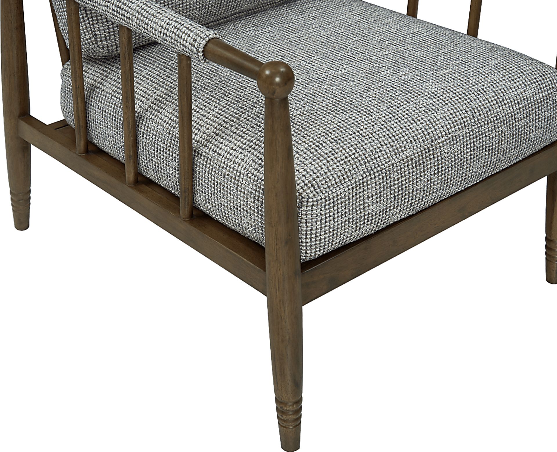 Frankfurt Brown Accent Chair - Image 3