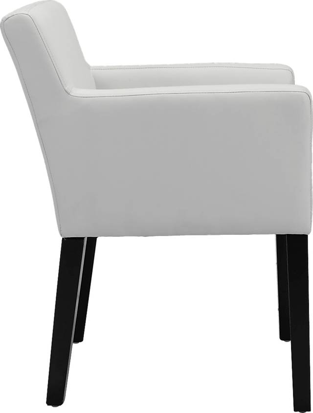 Franklin Hill White Arm Chair - Thumbnail - Image 3