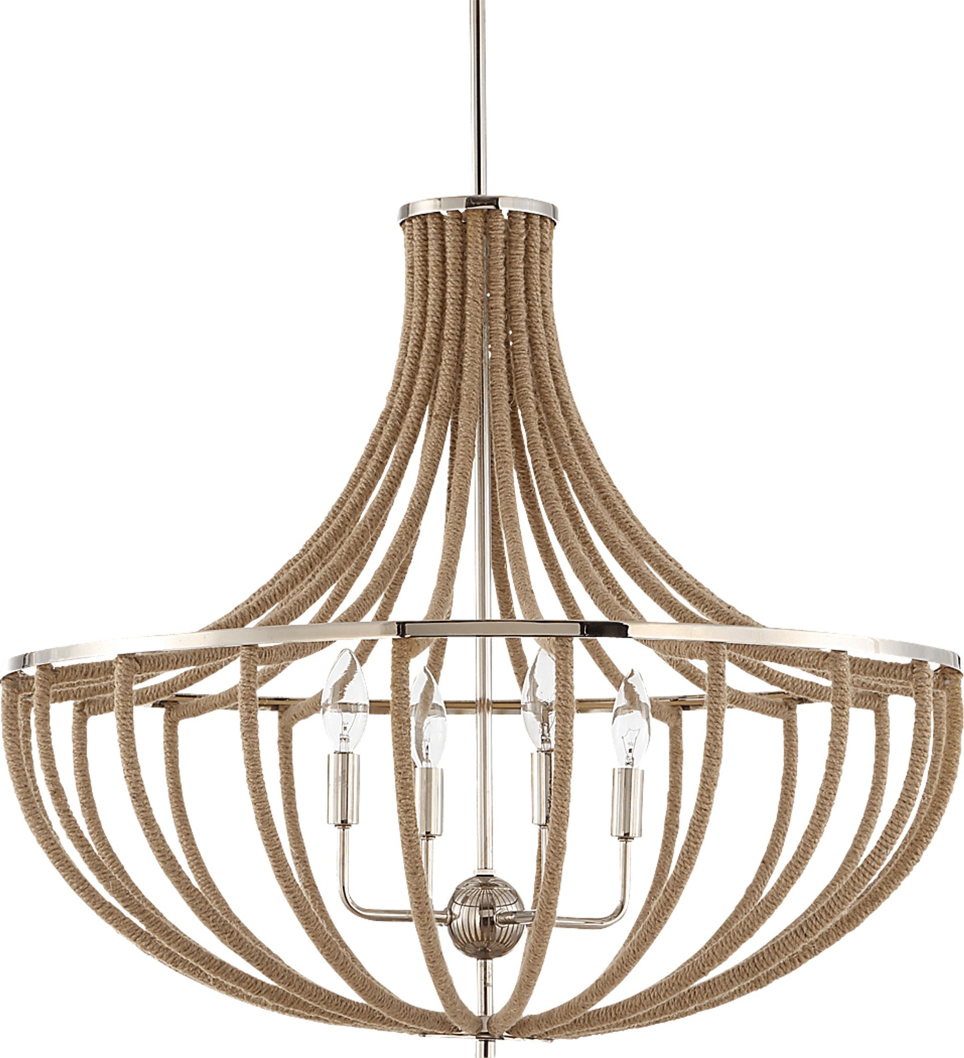 Frankyl Beige Chandelier - Image 3