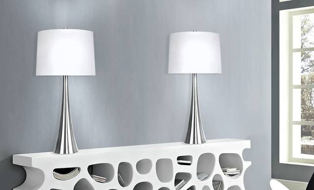 Frantz Street Silver Lamp, Set of 2 - Thumbnail - Image 3