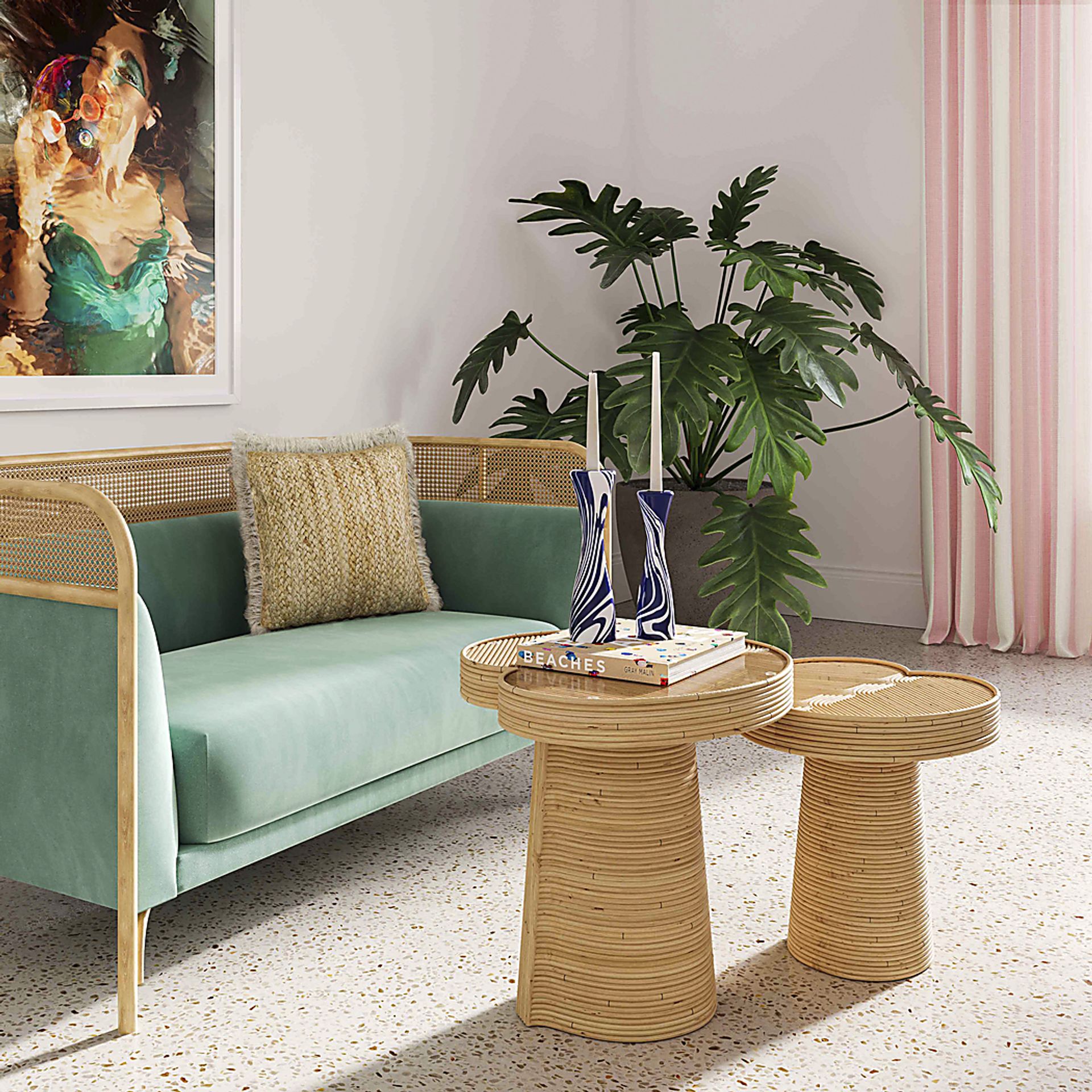 Franzone II Natural End Table - Image 2