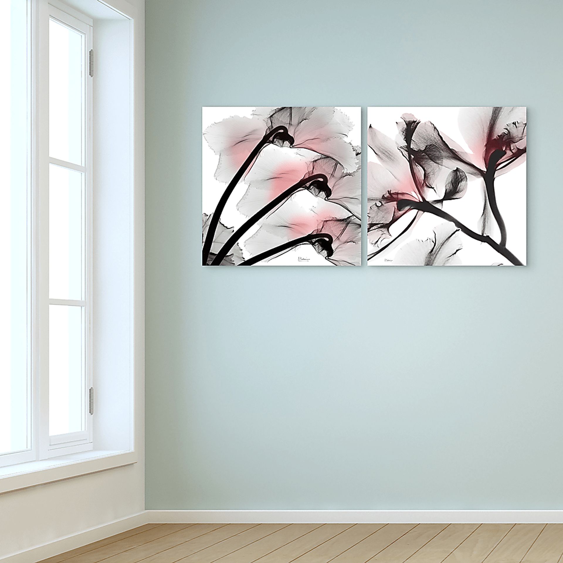 Frascati Black Artwork, Set of 2 - Image 5