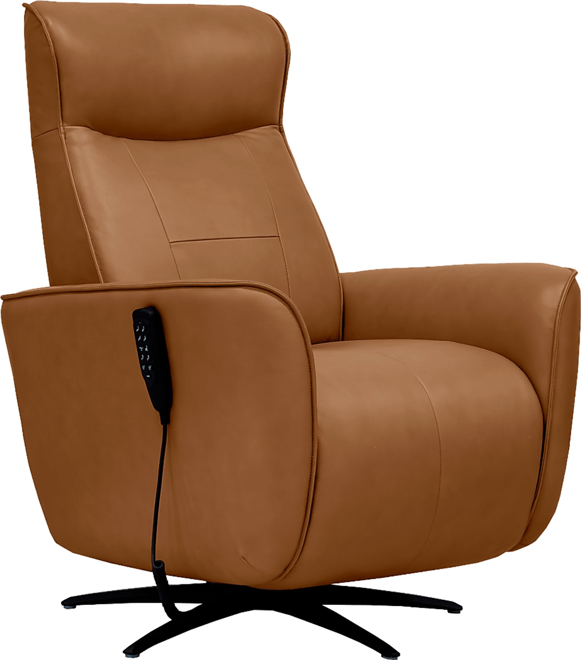Fraser Camel Triple Power Recliner - Image 3