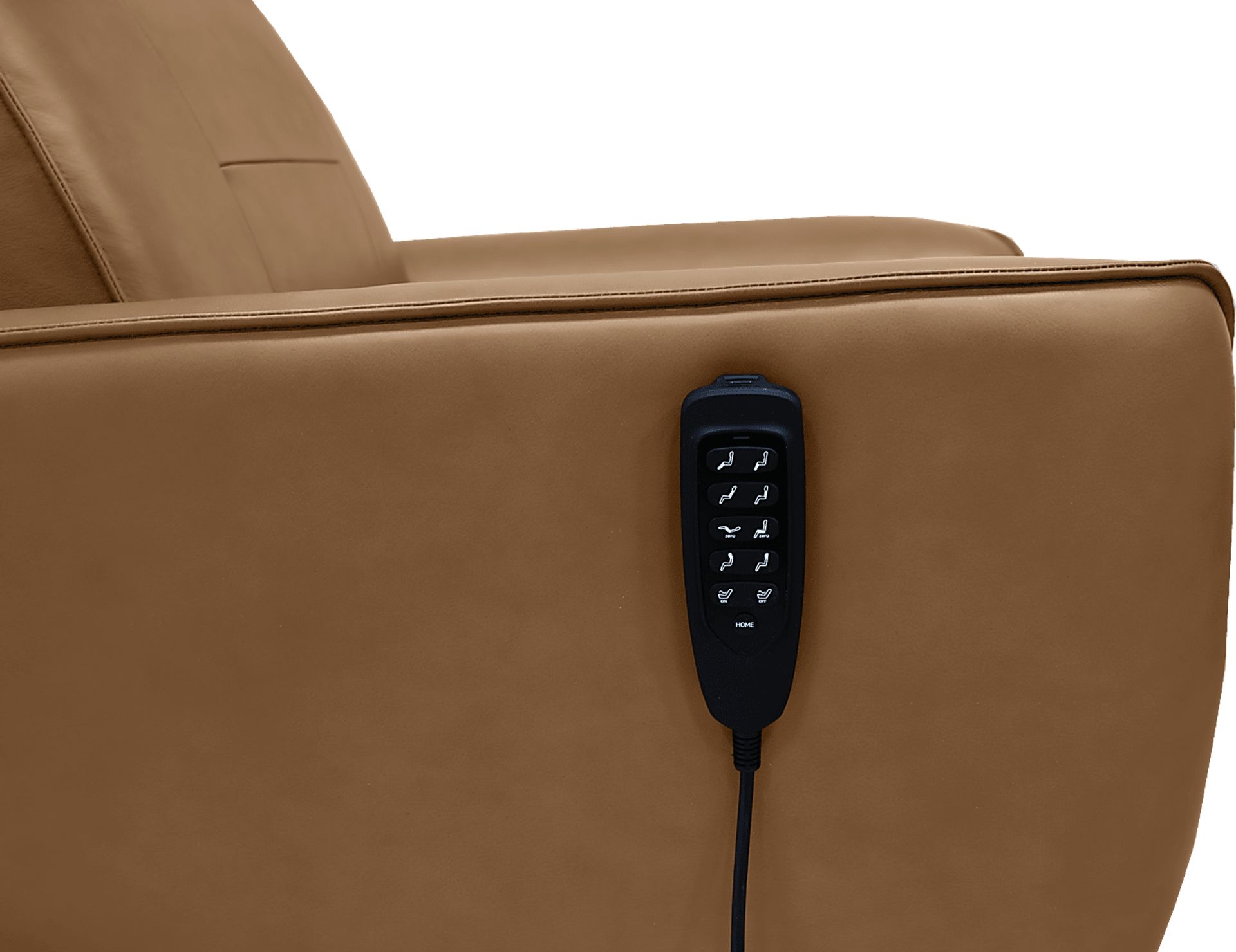 Fraser Camel Triple Power Recliner - Image 6