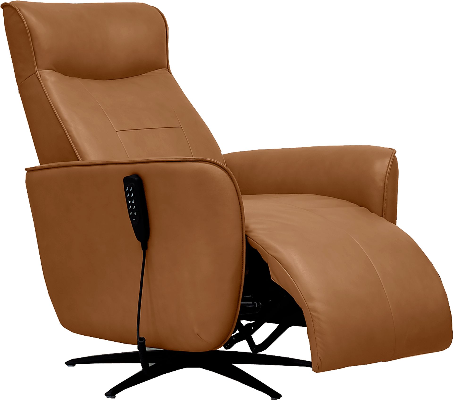 Fraser Camel Triple Power Recliner - Image 1