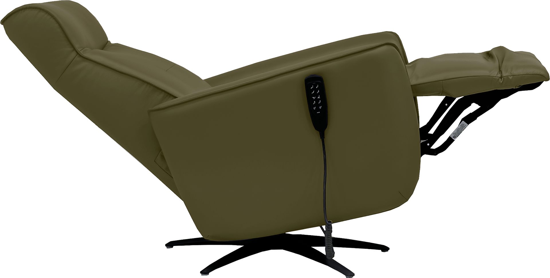 Fraser Olive Triple Power Recliner - Image 5