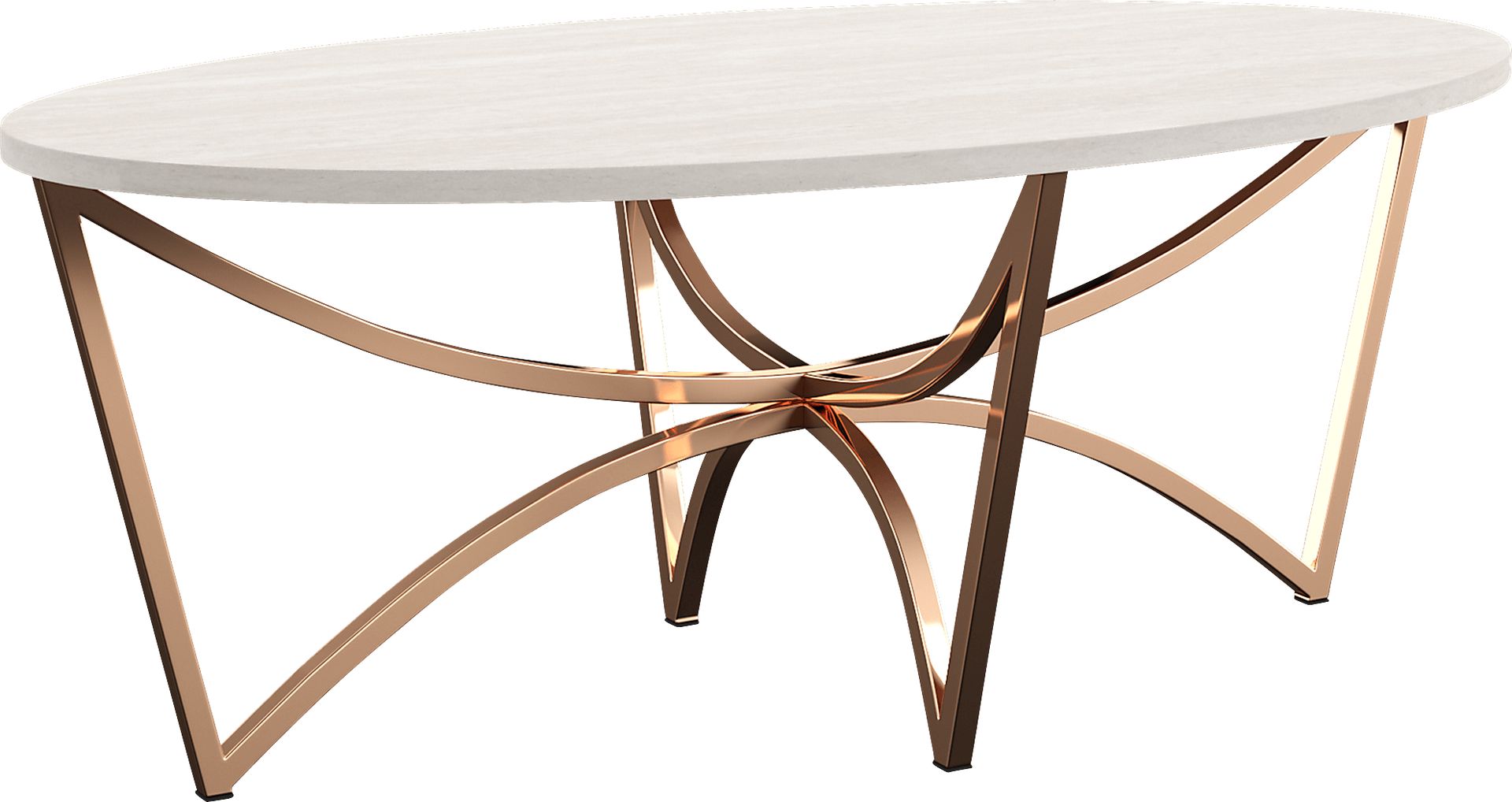 Fratessa Gold Cocktail Table - Image 1
