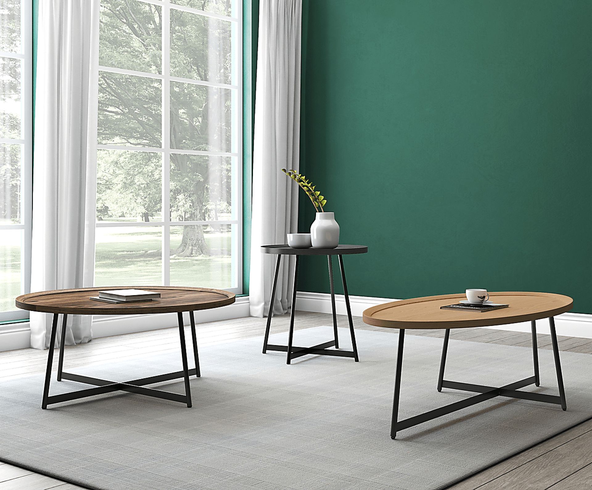 Fraust Black End Table - Image 2