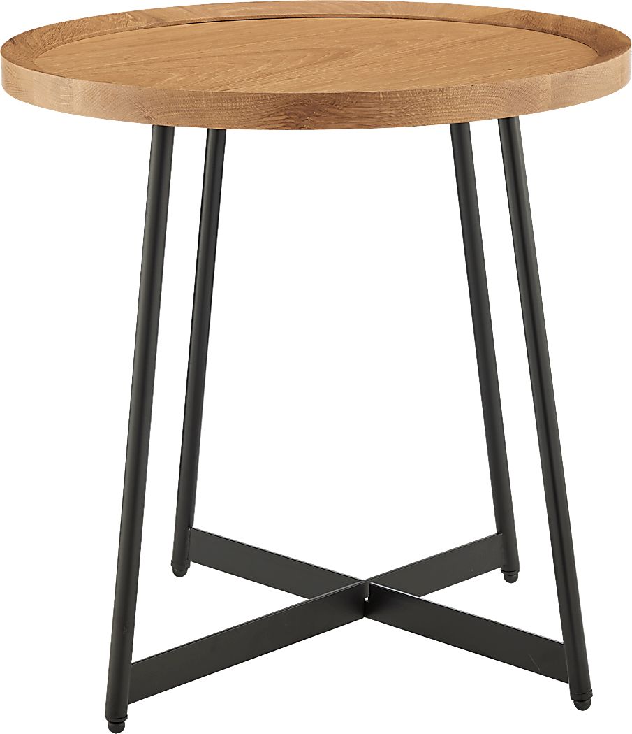 Fraust Oak End Table