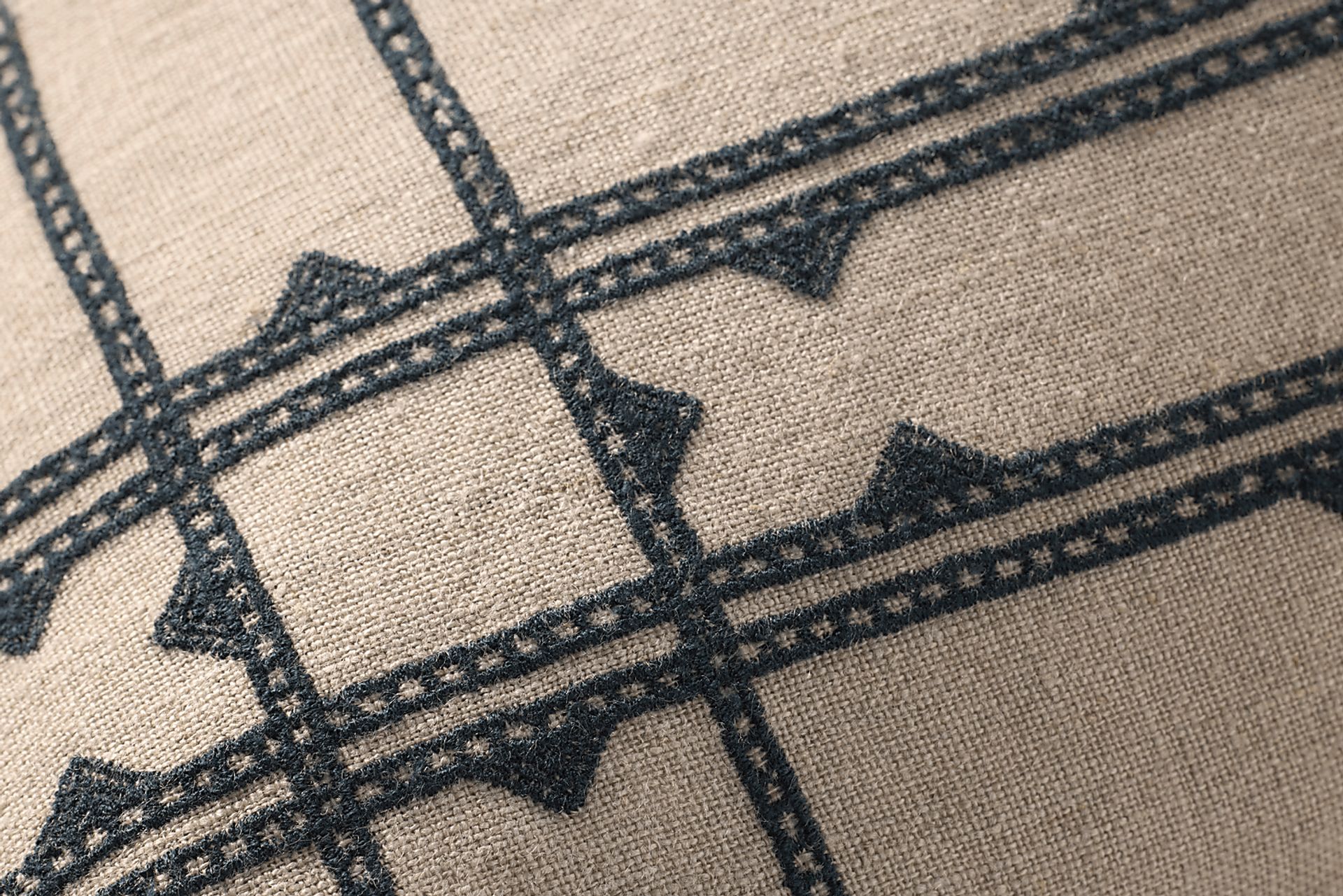 Fray Beige Accent Pillow - Image 3