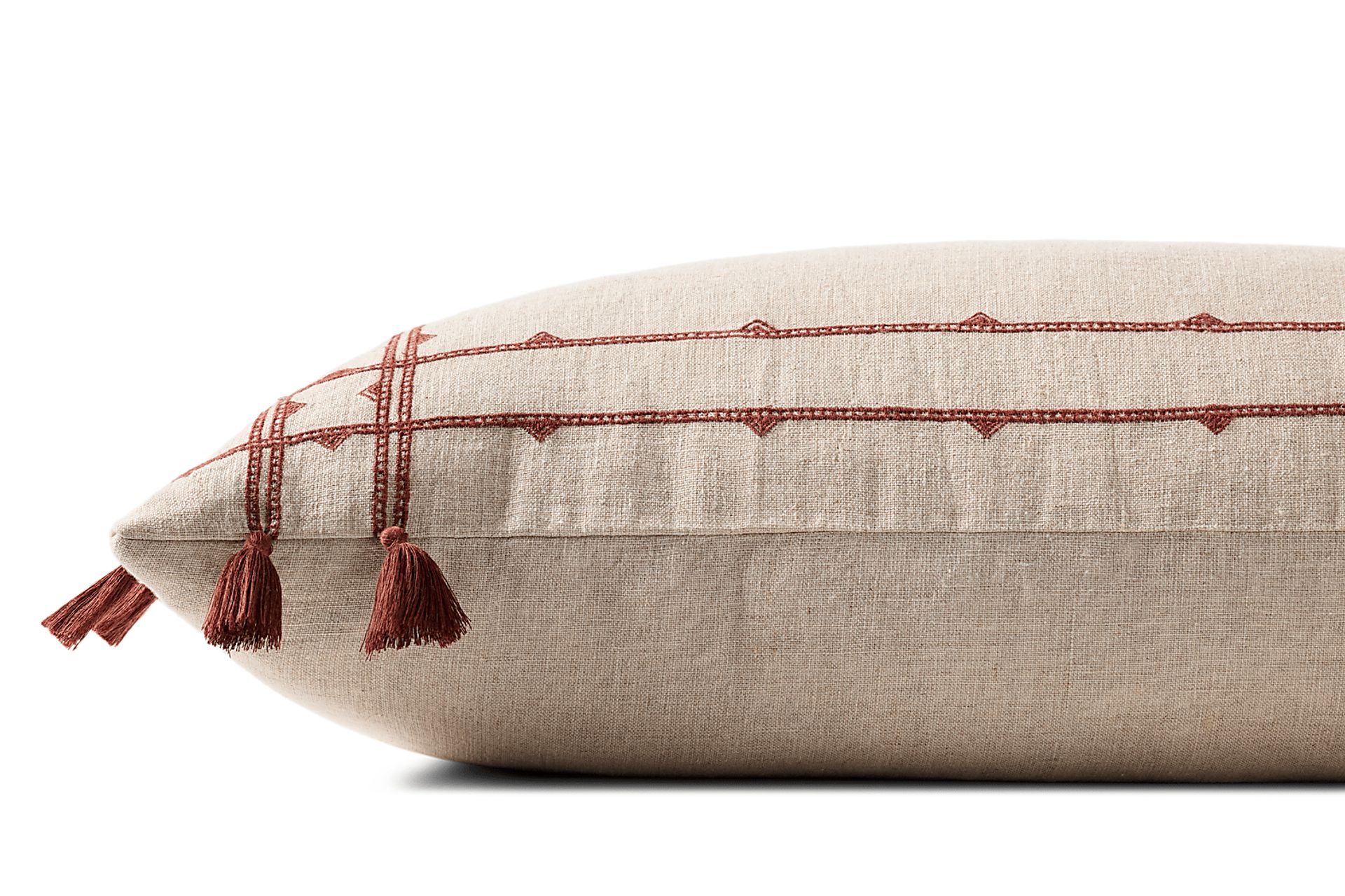 Fray Rust Accent Pillow - Image 2