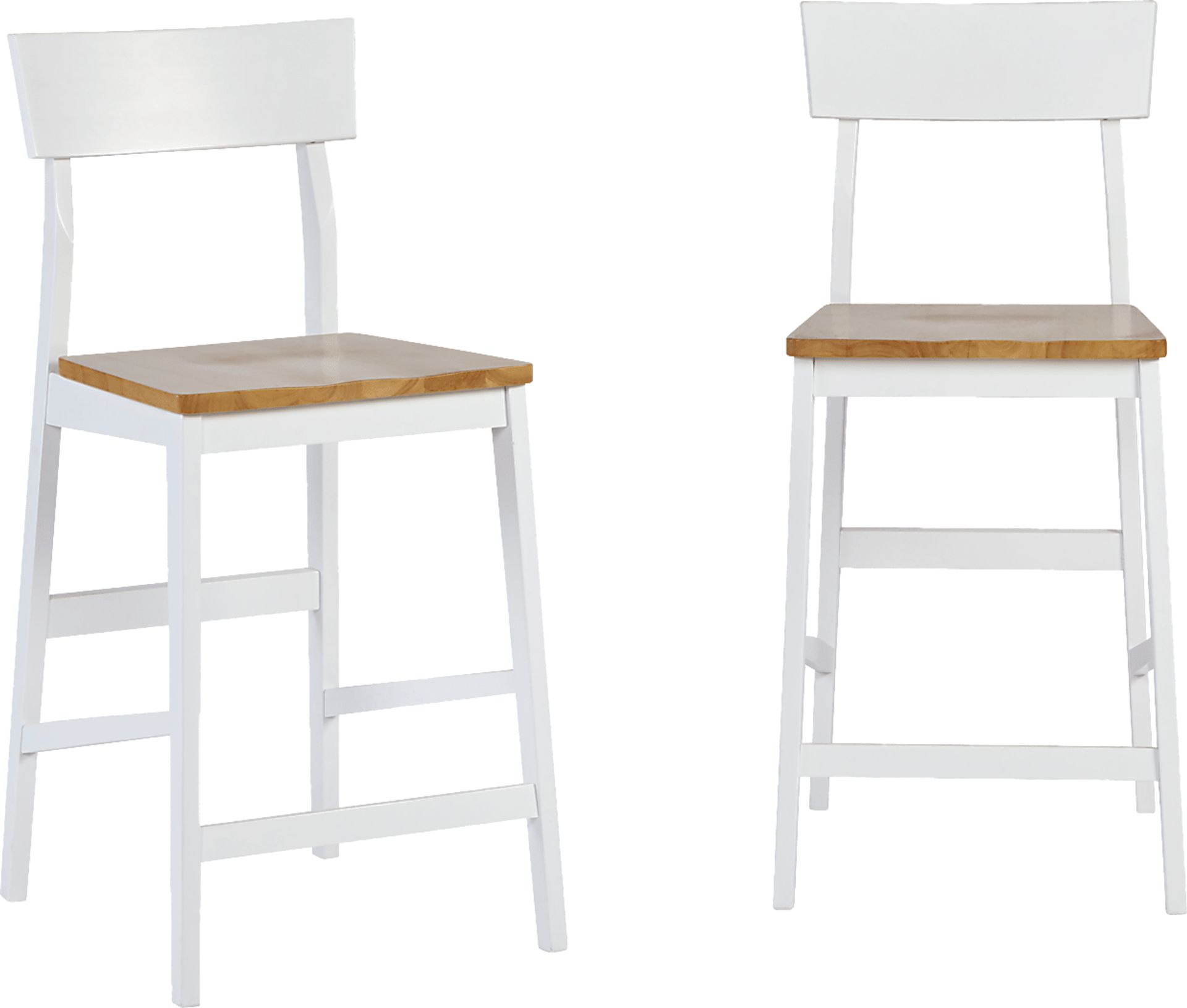 Frear Brown Counter Stool, Set of 2 - Image 1