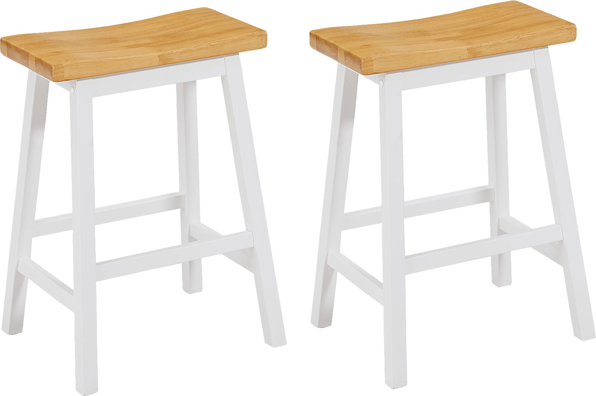 Frear Light Oak Counter Stool, Set of 2 - Image 1