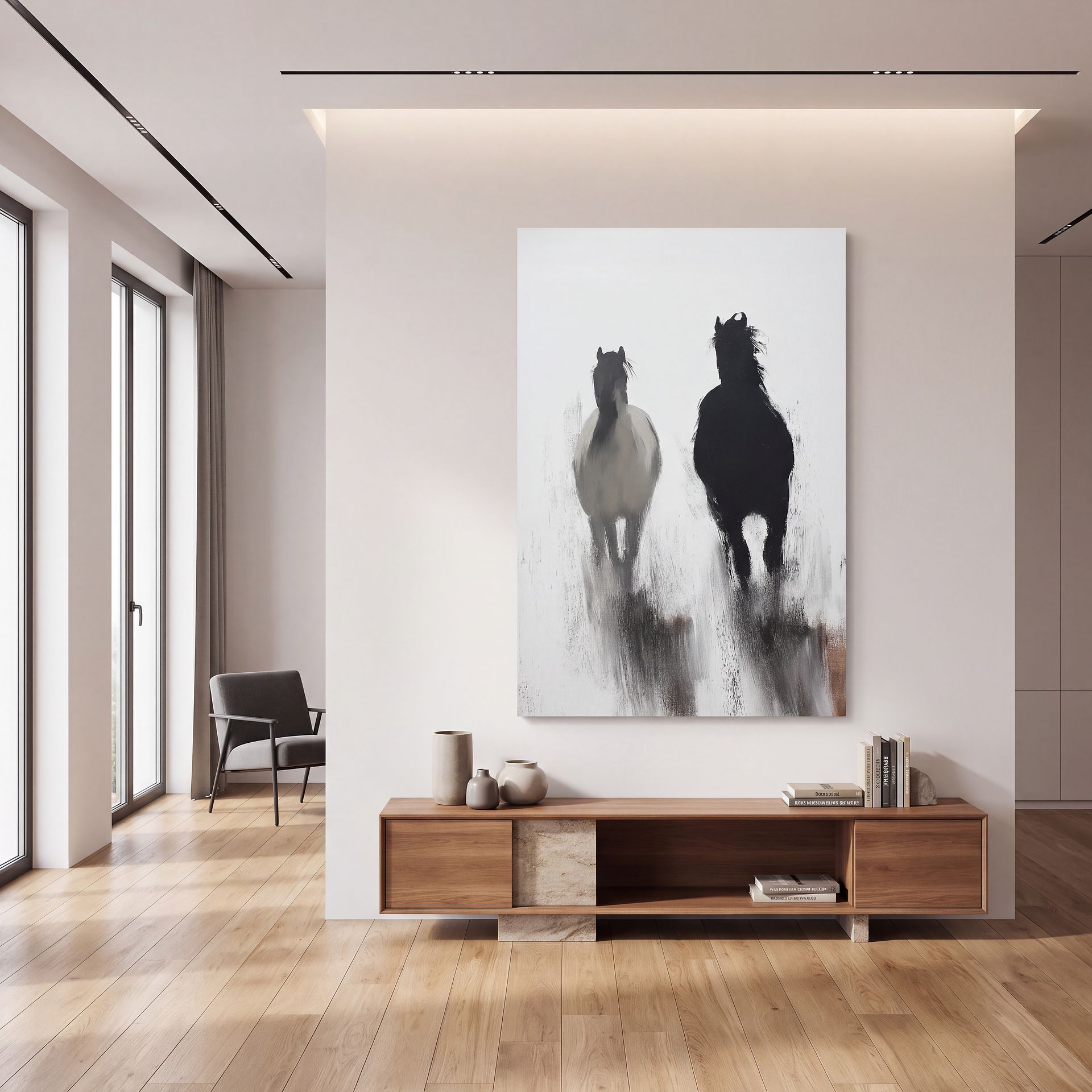 Freda I White Artwork - Image 2