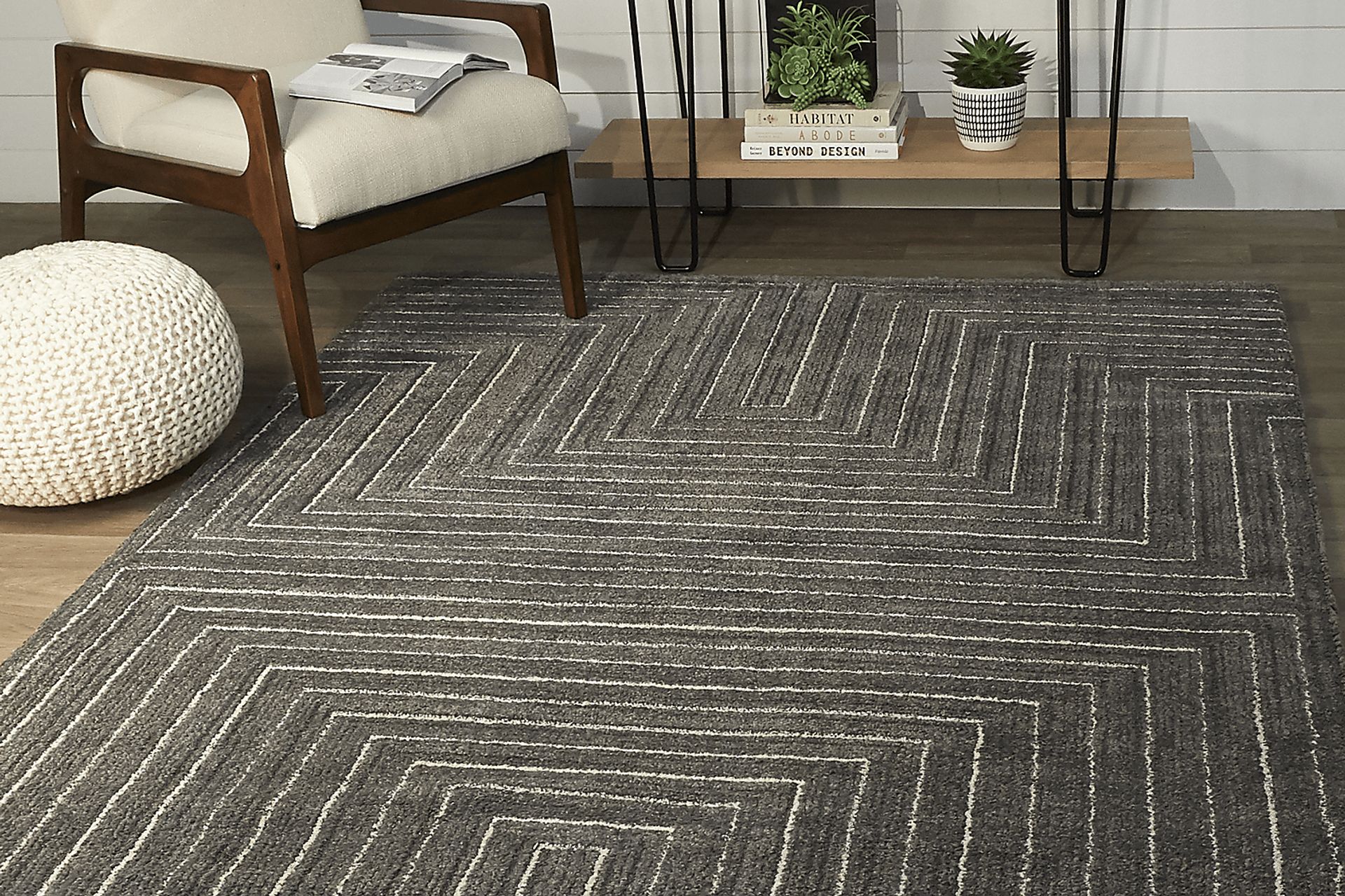 Fredericka Gray Rug | Rooms to Go