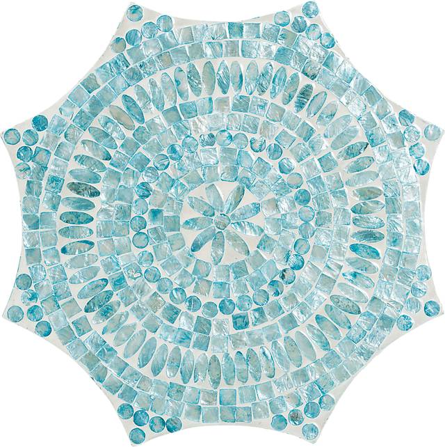 Freiday Blue End Table - Thumbnail - Image 3