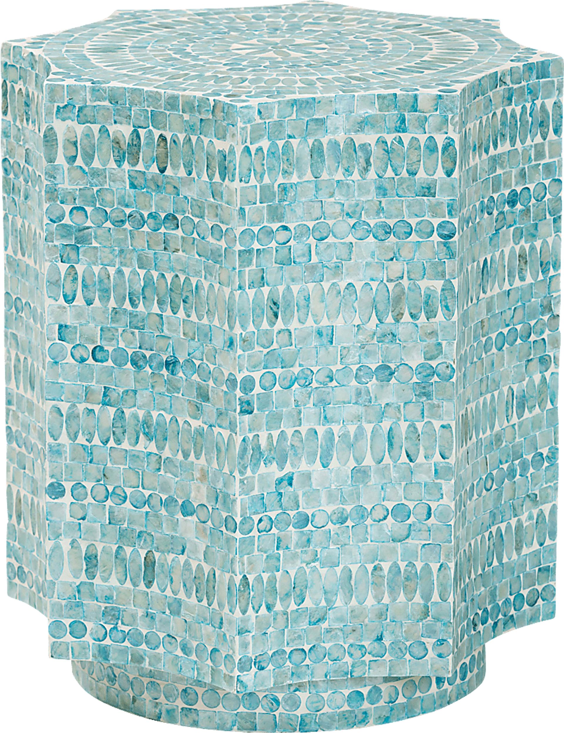 Freiday Blue End Table - Image 1