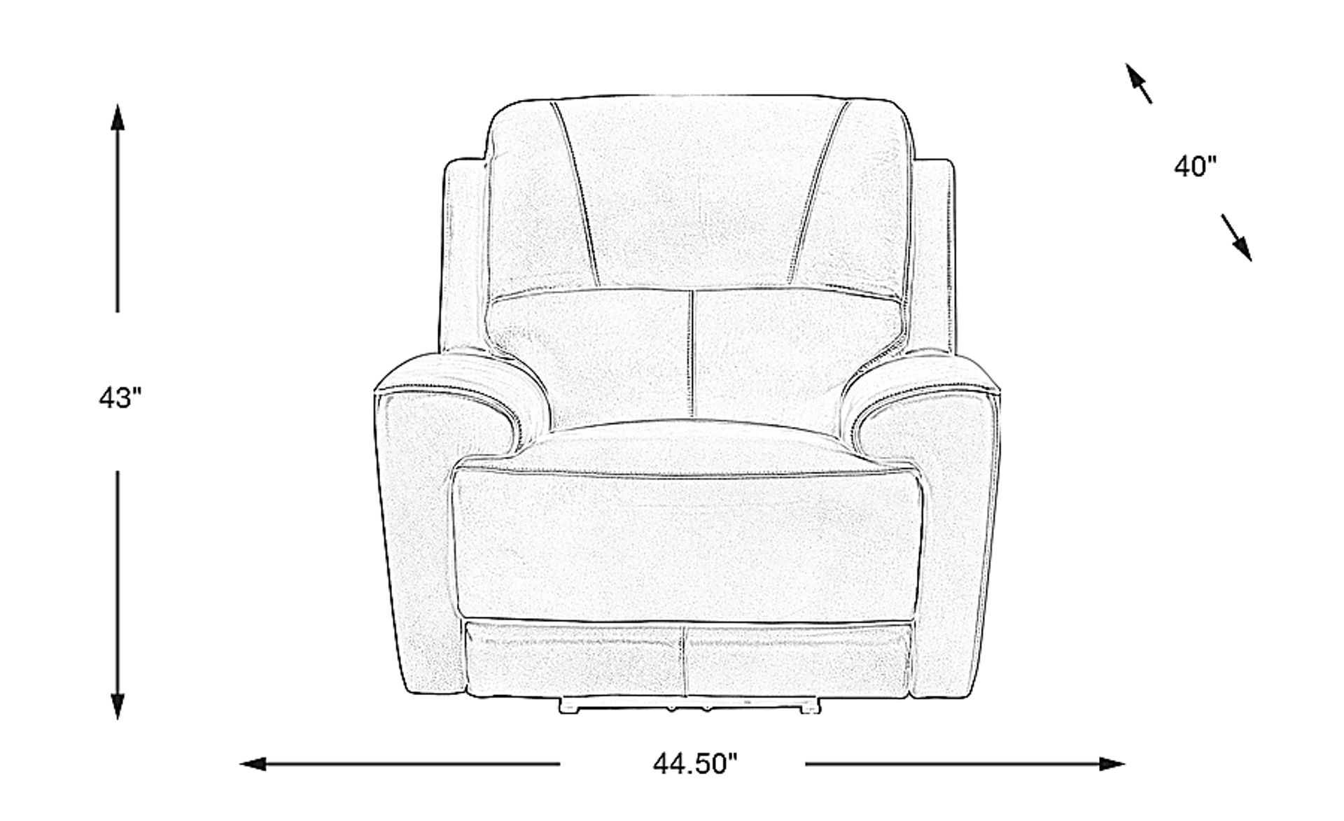 Dimension Image. Please refer to the Dimension Tab on this page for dimension details.