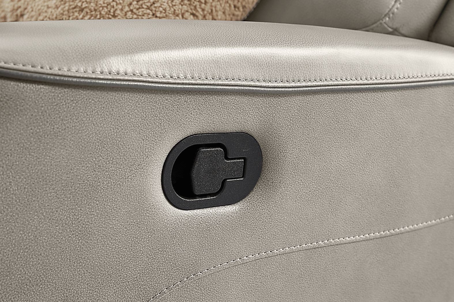 Fremont Leather Reclining Living Room Set - Thumbnail 3