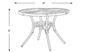 French Cafe Teal 42 in. Round Outdoor Dining Table