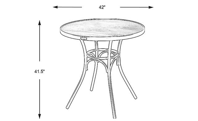 Dimension Image. Please refer to the Dimension Tab on this page for dimension details.