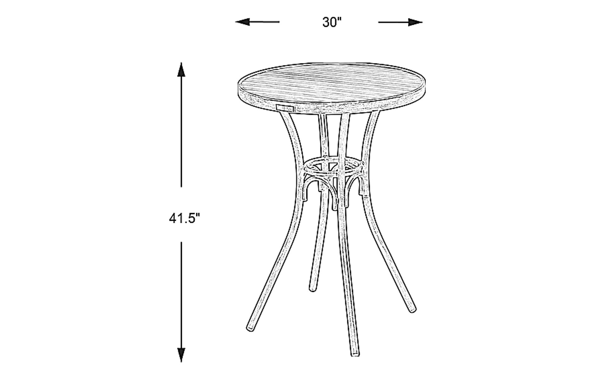 Dimension Image. Please refer to the Dimension Tab on this page for dimension details.