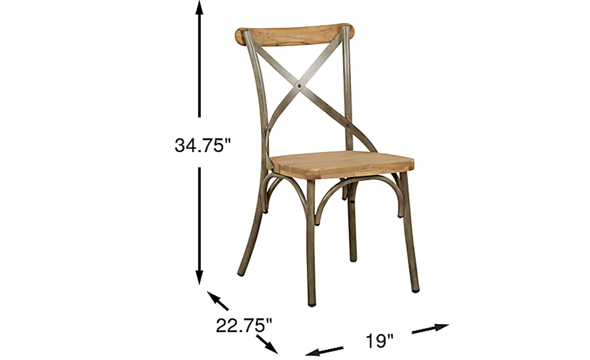 Dimension Image. Please refer to the Dimension Tab on this page for dimension details.