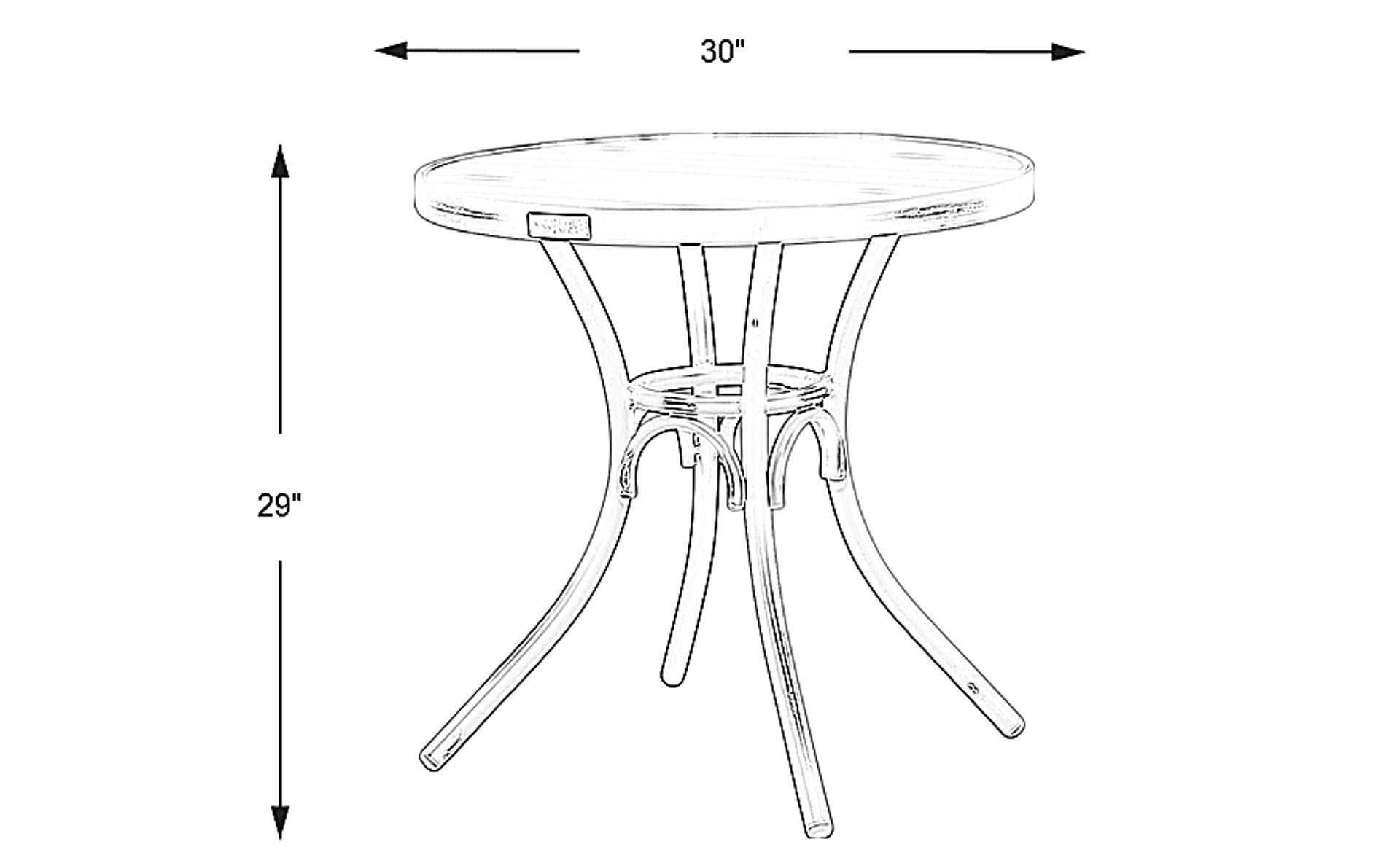 Dimension Image. Please refer to the Dimension Tab on this page for dimension details.