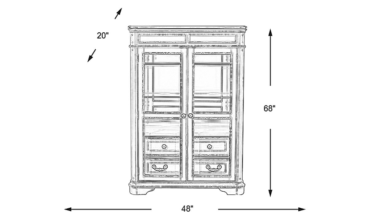 French Market White Rooms To Go