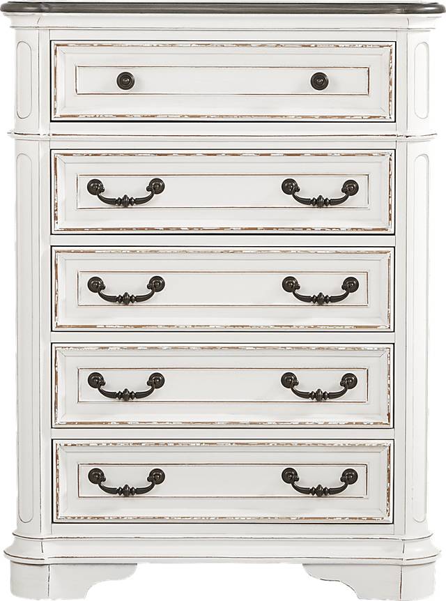 French Market White Chest - Thumbnail - Image 1