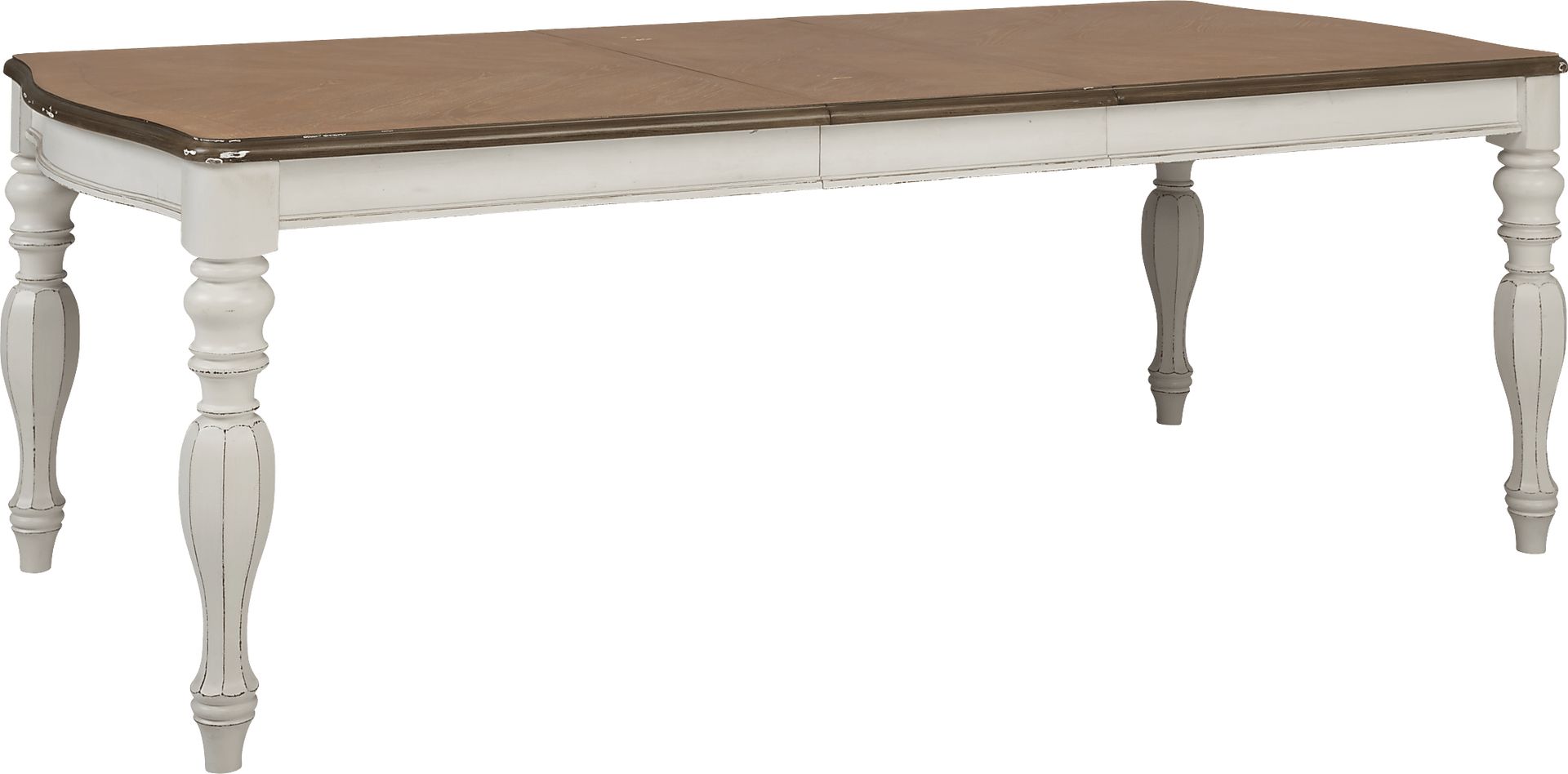 French Market White 8 Pc Rectangle Dining Room - Image 8