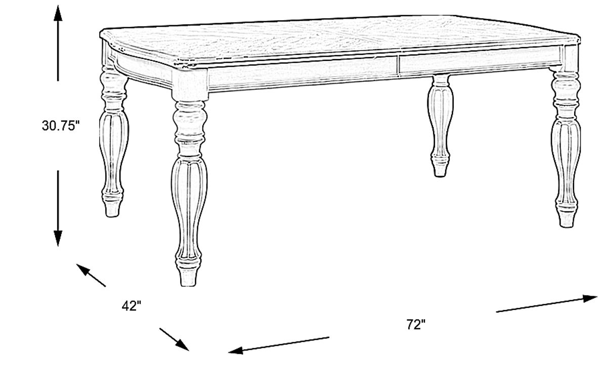 French Market White Dining Table Rooms To Go