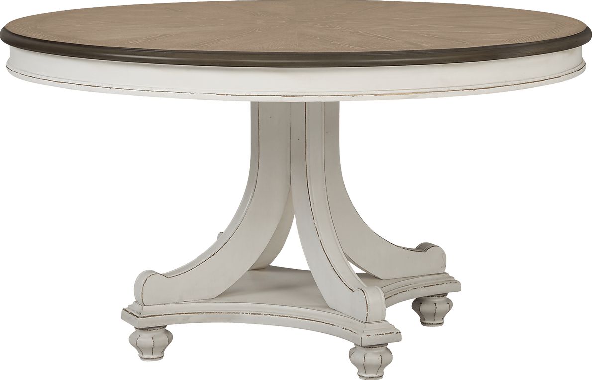 French Market White Colors,White Round Dining Table - Rooms To Go