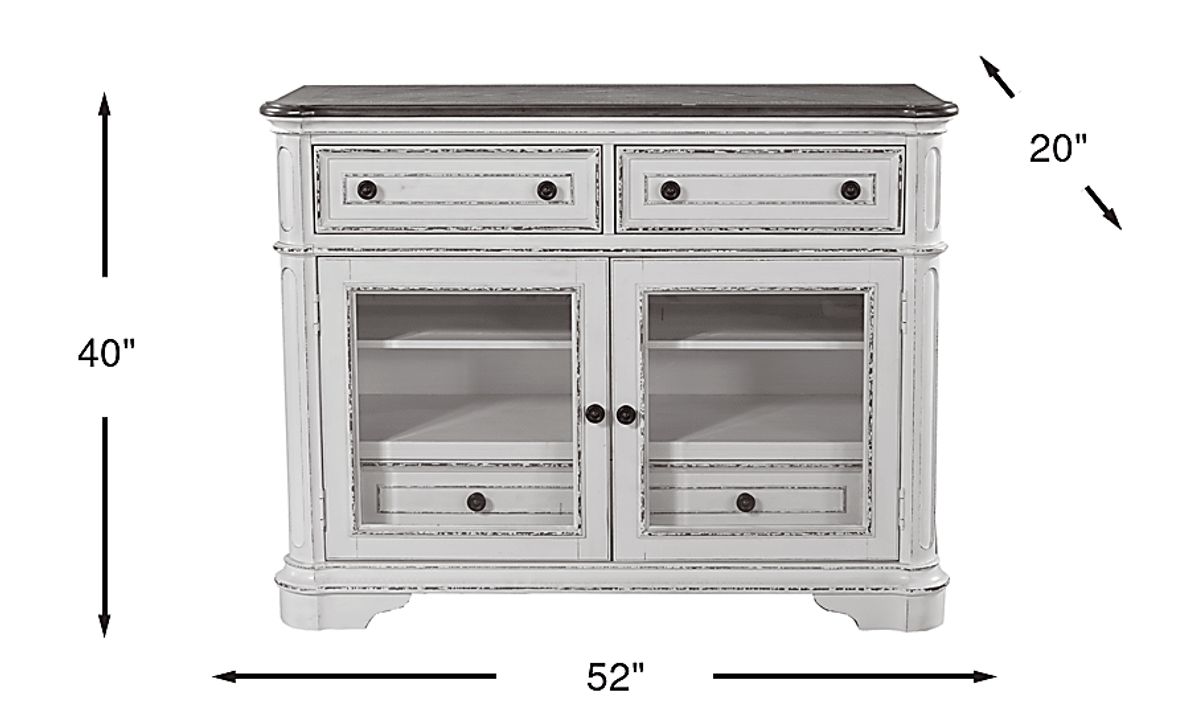 French Market White Sideboard Rooms To Go