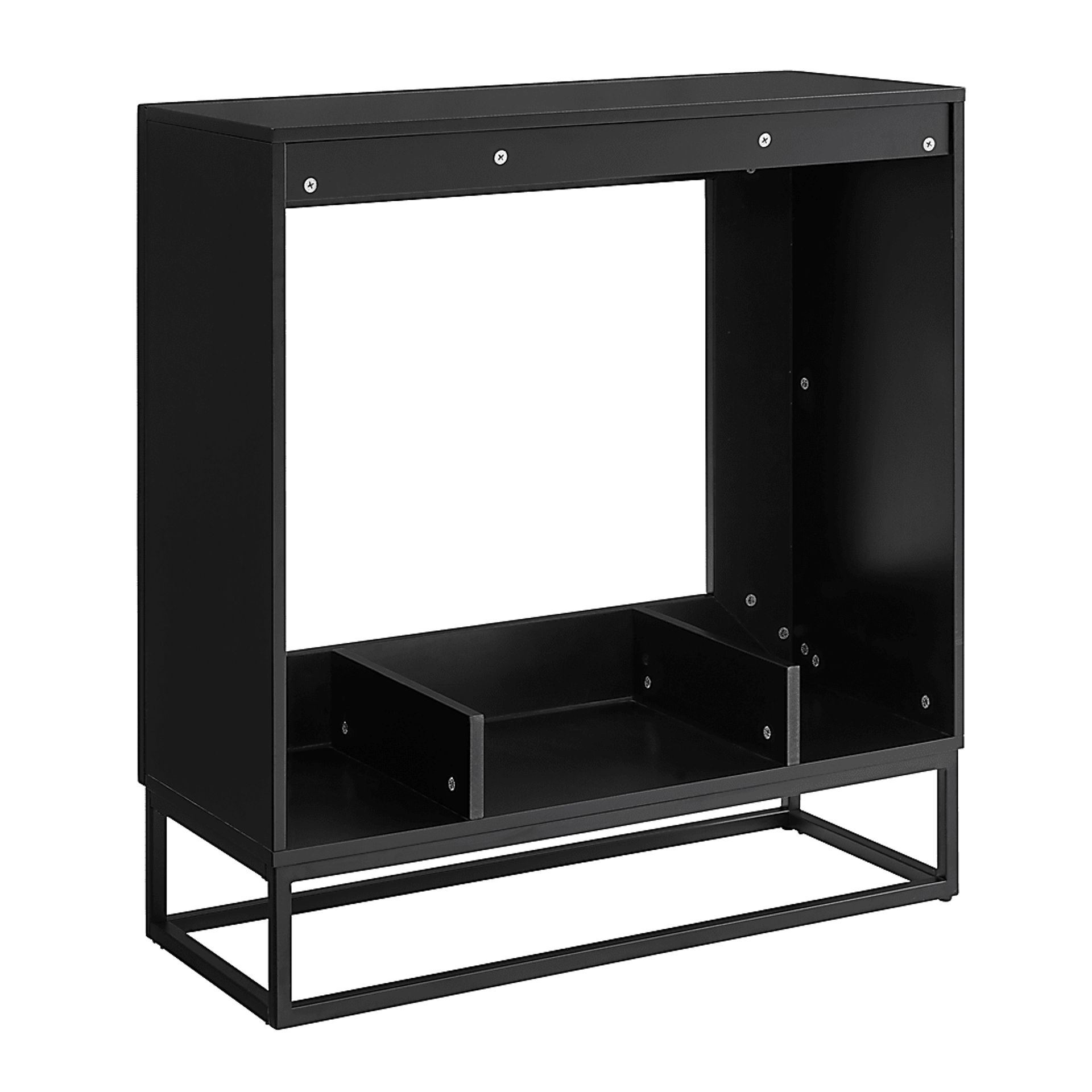Frescan III Black 33 in. Console With Smart Electric Fireplace - Image 5