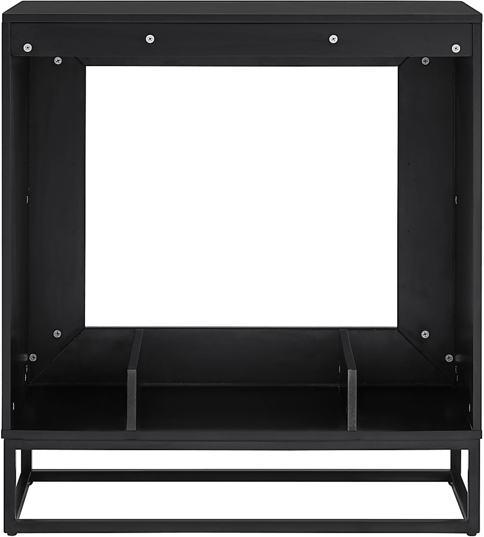Frescan V Black 33 in. Console with Electric Fireplace - Image 4