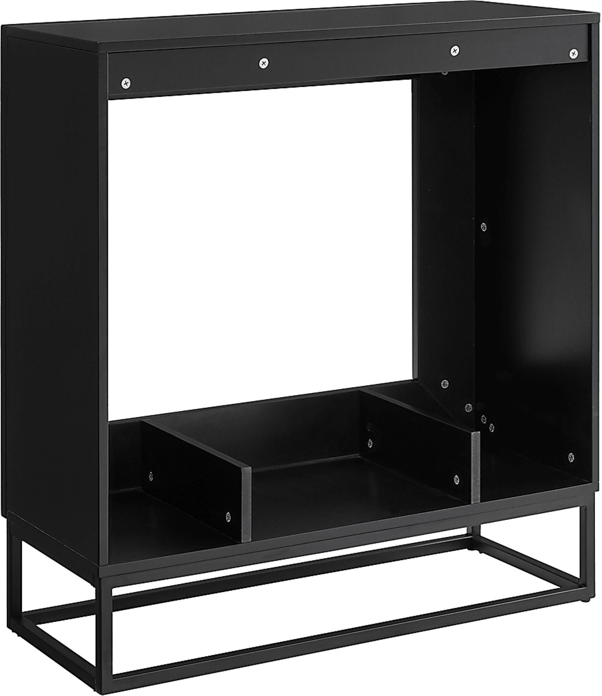 Frescan V Black 33 in. Console with Electric Fireplace - Image 7