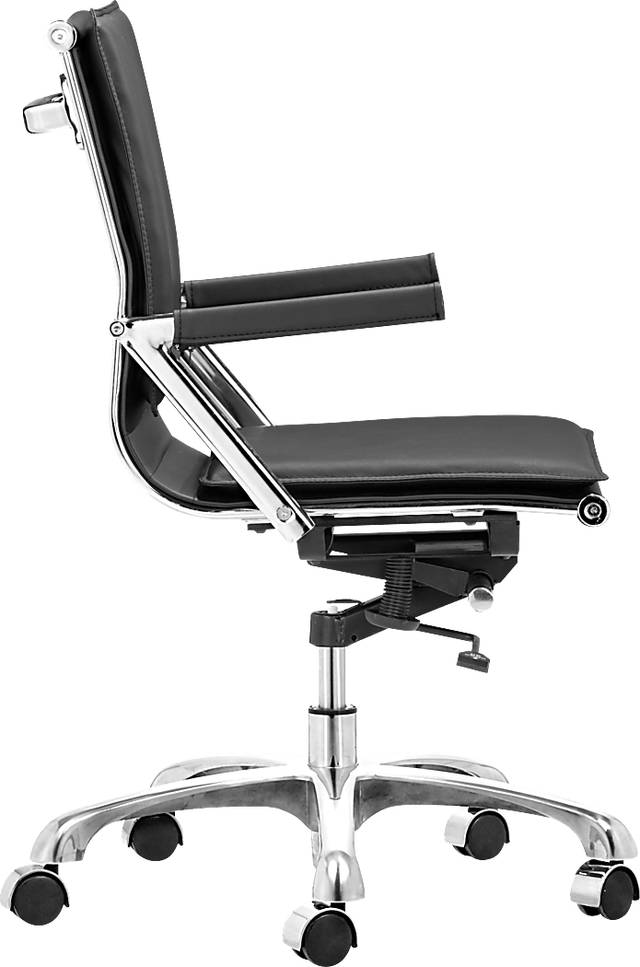 Frescly Black Office Chair - Thumbnail - Image 2