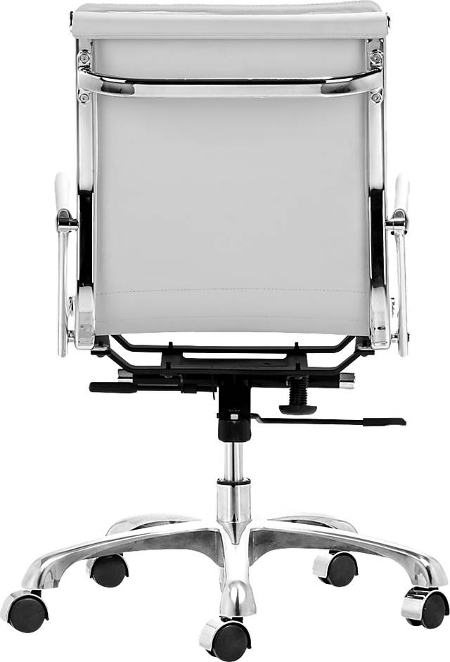 Frescly White Office Chair - Thumbnail - Image 4