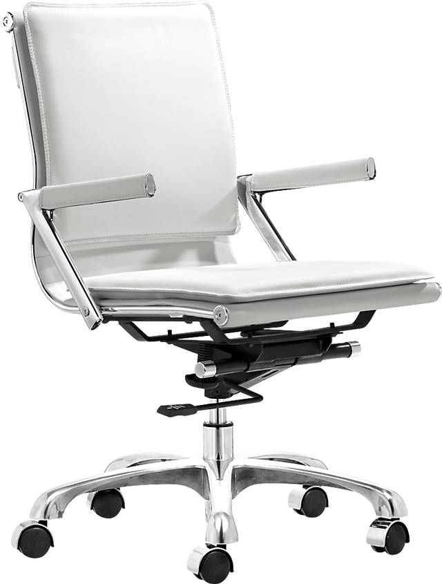 Frescly White Office Chair - Thumbnail - Image 1