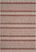 Fresh Stripes Brick 8' x 11' Indoor/Outdoor Rug
