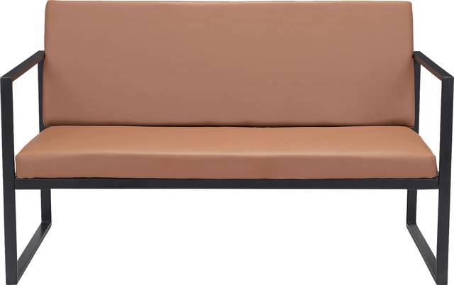 Freskany Brown Settee - Thumbnail - Image 3