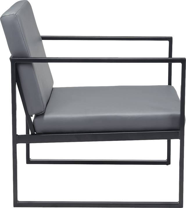 Freskany Gray Accent Chair - Thumbnail - Image 2