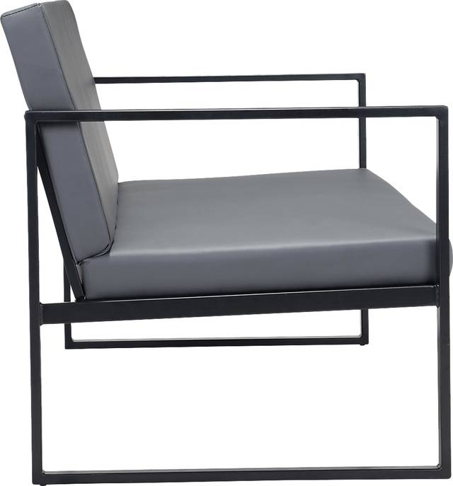Freskany Gray Settee - Thumbnail - Image 2